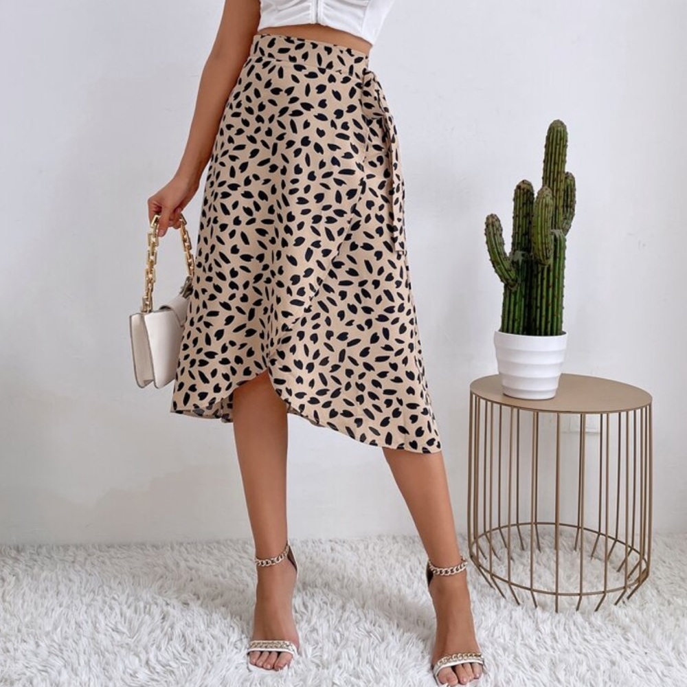 Shein wrap skirt